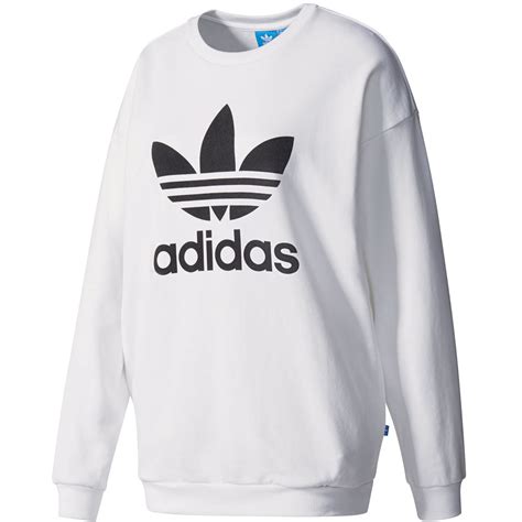 dünne weisse adidas pullover|Weiße adidas Pullover für Damen kaufen » Weiße adidas Pullis.